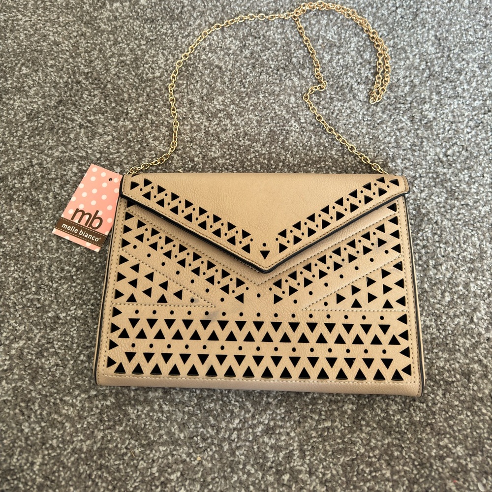 Melie Bianco clutch/chain bag